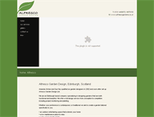Tablet Screenshot of alfrescogardens.co.uk